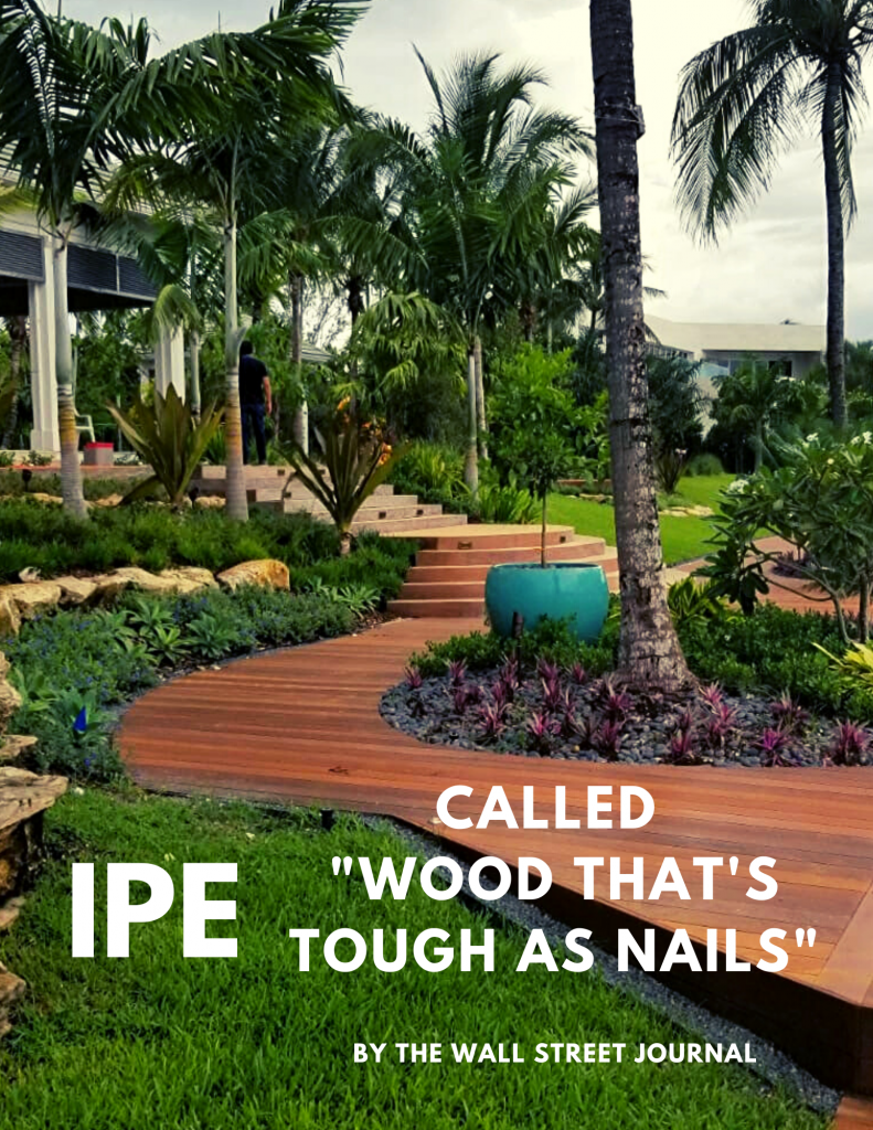 Ipe Hardwood Boardwalk