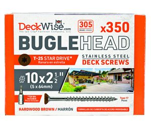 350CT-305-10x2.5-Bugle-Head-Screws