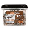 DeckWise® Stainless Steel Bugle-Head Deck Screws #10x3-1/8"-1050pcs